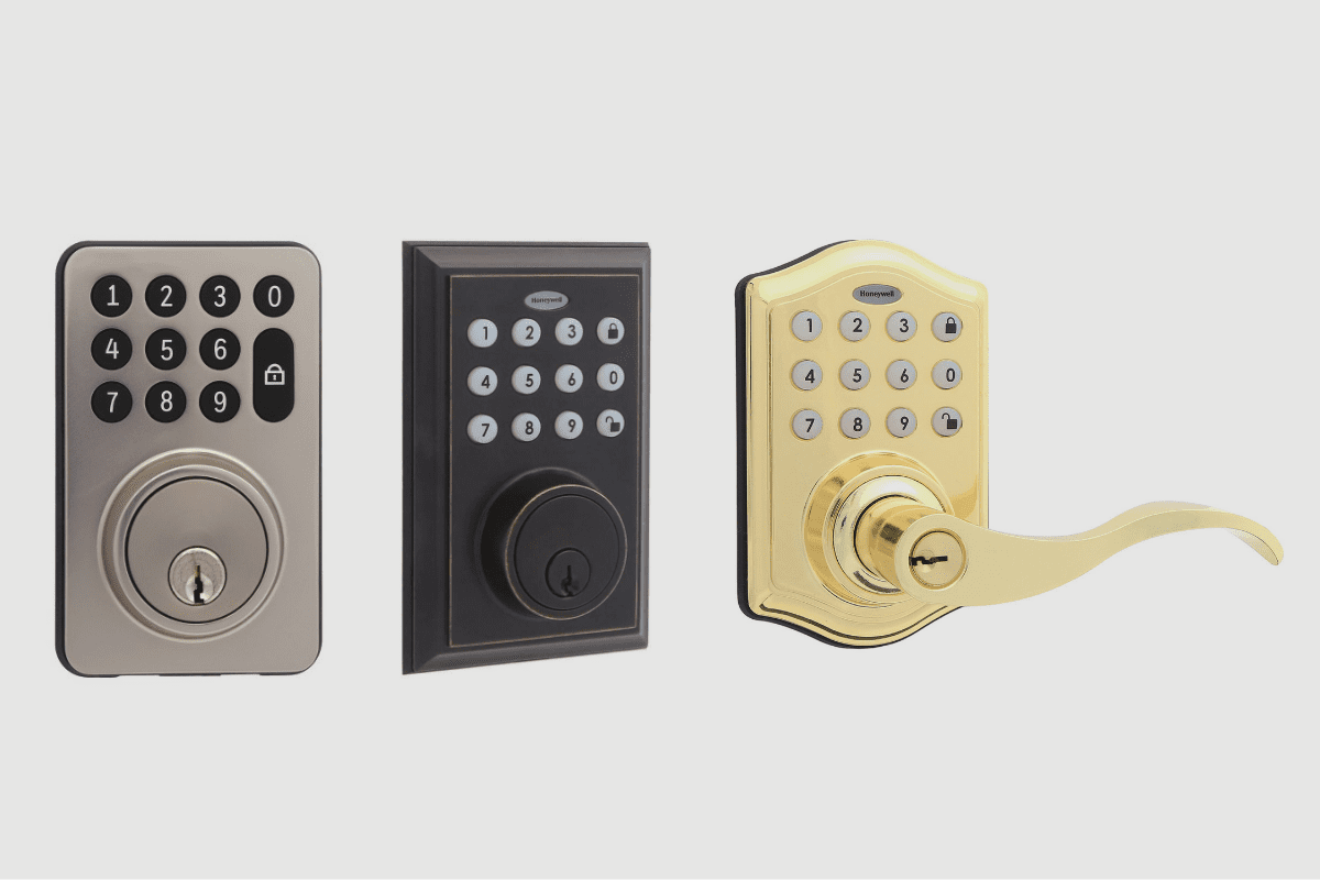 Honeywell digital deadbolt with electronic keypad